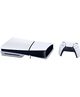 Sony - PlayStation 5 Slim Console - White With Accessories & White Controller (Total 2 Controllers Included)