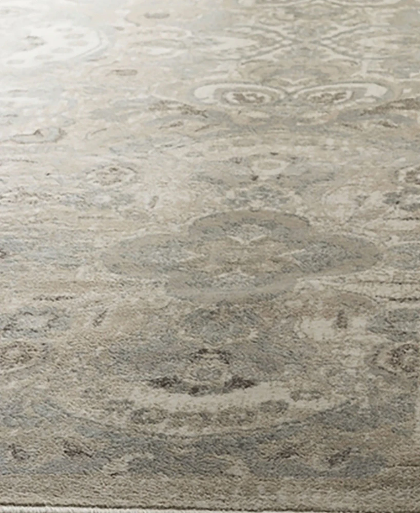 Safavieh Persian Garden PEG614 Cream and Silver 6'7" x 9'6" Area Rug