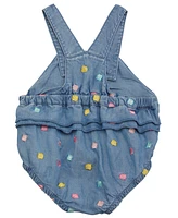 Guess Baby Girls Bodysuit and Embroidered Bubble