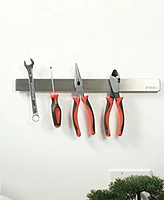 Cheer Collection 16" Stainless Steel Magnetic Knife Holder