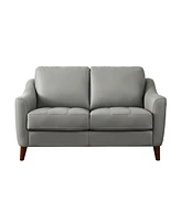 Ersa 59" Top Grain Leather Loveseat