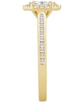 Diamond Marquise Halo Engagement Ring (1/2 ct. t.w.) 14k Gold