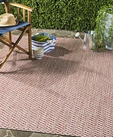 Safavieh Courtyard CY8653 Rust and Light Gray 2'7" x 5' Sisal Weave Outdoor Area Rug