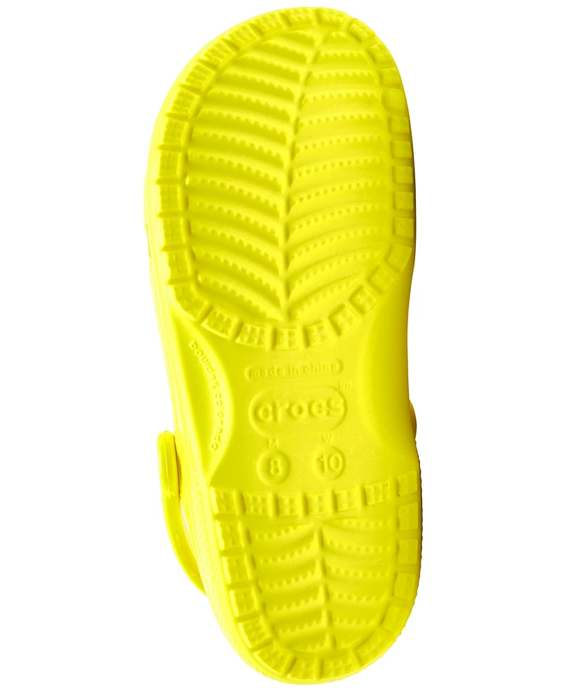 Crocs Men's Classic Neon Clogs from Finish Line
