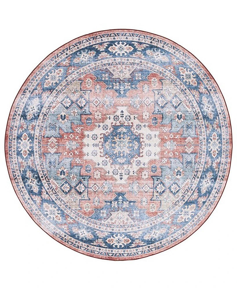 Safavieh Arizona Washable 512 ARZ512 6'x6' Round Area Rug