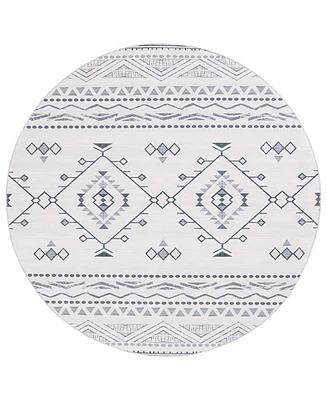 Safavieh Arizona Washable 104 ARZ104B 6'x6' Round Area Rug