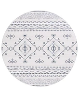 Safavieh Arizona Washable 104 ARZ104B 6'x6' Round Area Rug