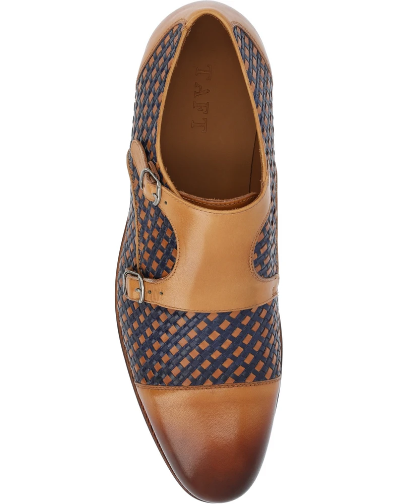 Taft Men's Lucca Double Monk Strap Dress Shoe