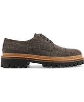 Taft Men's The Country Cap-Toe Shoe with Lug Sole