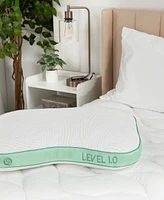 Bedgear Level Cuddle Curve Performance Pillow 1.0, Standard/Queen