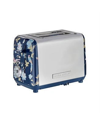 Laura Ashley Elveden Navy -Slice Toaster