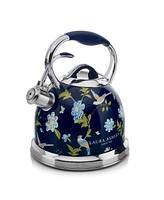 Laura Ashley 10-Cup Navy Stove Top Kettle