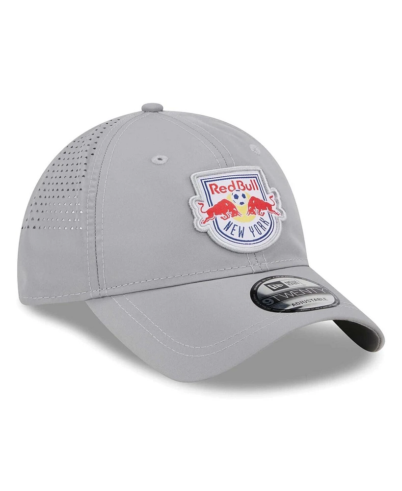 New Era Men's Gray New York Red Bulls Active 9twenty Adjustable Hat