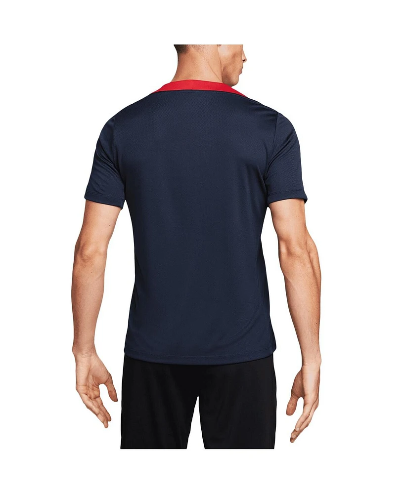 Nike Men's Navy Usmnt 2024 Strike Performance Top