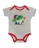 Outerstuff Infant Philadelphia Phillies Play Ball 2-Pack Bodysuit Set