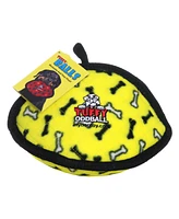 Tuffy Ultimate Odd Ball Yellow Bone, Dog Toy