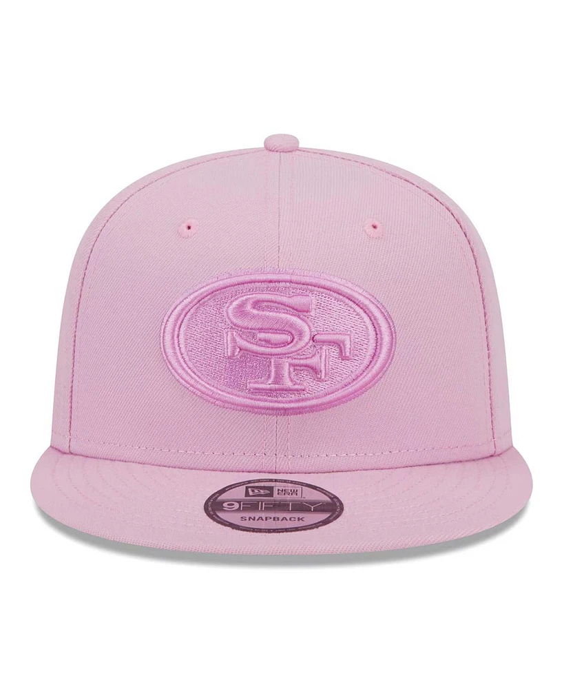 New Era Men's Pink San Francisco 49ers Color Pack 9fifty Snapback Hat