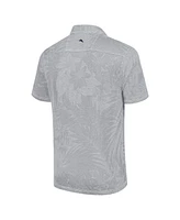 Tommy Bahama Men's Gray Detroit Lions Sport Santiago Paradise Polo