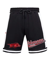 Pro Standard Men's Black Arkansas Razorbacks Script Tail Dk 2.0 Shorts