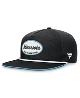 Fanatics Branded Men's Black Minnesota United Fc Iron Golf Snapback Hat