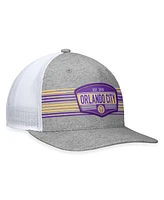 Fanatics Branded Men's Steel Orlando City Sc Stroke Trucker Snapback Hat