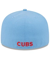 New Era Men's Royal/Light Blue Chicago Cubs Gameday Sideswipe 59Fifty Fitted Hat