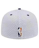 New Era Men's White/Purple Phoenix Suns Throwback 2Tone 59Fifty Fitted Hat