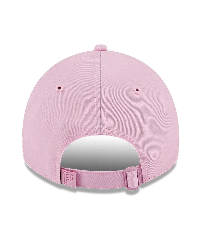 New Era Women's Pittsburgh Pirates Fondant Pink 9Twenty Adjustable Hat