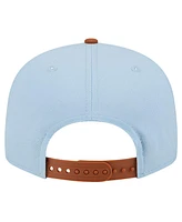 New Era Men's Light Blue/Brown Washington Wizards 2-Tone Color Pack 9Fifty Snapback Hat