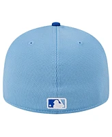 New Era Men's White Kansas City Royals 2024 Batting Practice Low Profile 59Fifty Fitted Hat