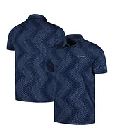 Adidas Men's Navy The Players Ultimate365 Allover Print Polo