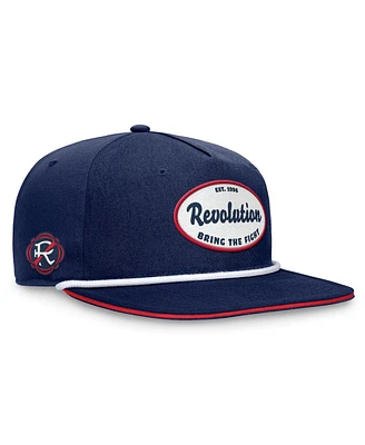 Fanatics Branded Men's Navy New England Revolution Iron Golf Snapback Hat
