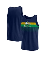 Fanatics Branded Men's Navy Notre Dame Fighting Irish Wild Game Tank Top