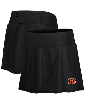 Tommy Bahama Women's Black Cincinnati Bengals Pearl Pull-On Swim Skort