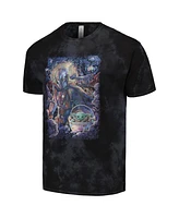 Mad Engine Unisex Black The Mandalorian Mando Child Razor Painted Stars Graphic T-Shirt