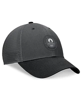 Fanatics Branded Men's Charcoal/Black Paris 2024 Adjustable Hat