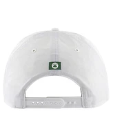 47 Men's White Boston Celtics Fairway Hitch brrr Adjustable Hat