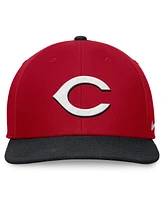 Nike Men's Red/Black Cincinnati Reds Evergreen Two-Tone Snapback Hat