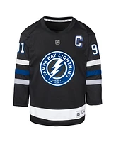 Outerstuff Youth Steven Stamkos Black Tampa Bay Lightning Alternate Replica Player Jersey