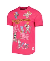 Freeze Max Unisex Pink The Simpsons Itchy Scratchy T-Shirt