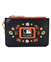 Loungefly San Francisco Giants Floral Wrist Clutch