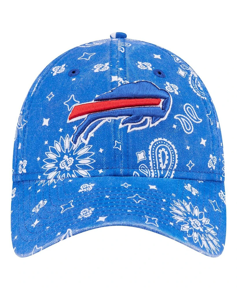 New Era Women's Royal Buffalo Bills Paisley 9twenty Adjustable Hat