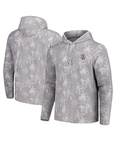 Tommy Bahama Men's Gray San Diego Padres Palm Frenzy Hoodie Long Sleeve T-Shirt