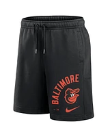 Nike Men's Black Baltimore Orioles Arched Kicker Shorts
