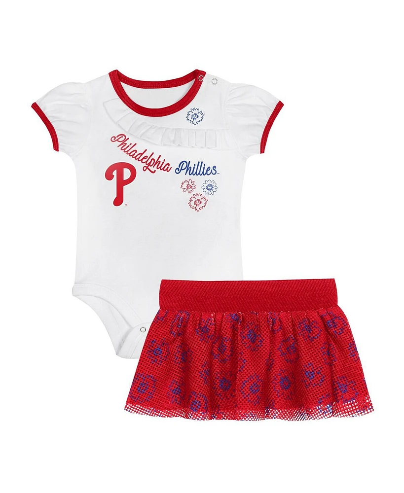 Outerstuff Infant Philadelphia Phillies Sweet Bodysuit Skirt Set