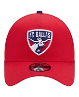 New Era Men's Red Fc Dallas 2024 Kick Off Collection 9Forty A-Frame Adjustable Hat