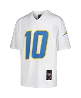 Outerstuff Youth Justin Herbert White Los Angeles Chargers Replica Player Jersey