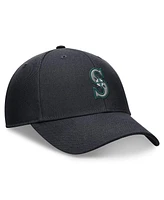 Nike Men's Navy Seattle Mariners Evergreen Club Performance Adjustable Hat