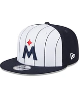 New Era Men's White Minnesota Twins 2024 Batting Practice 9Fifty Snapback Hat