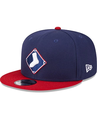 New Era Men's Navy Chicago White Sox 2024 Batting Practice 9Fifty Snapback Hat